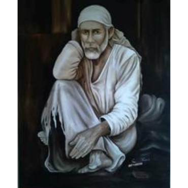 Realistic Art Shirdi Sai Baba In Dwarika Maai
