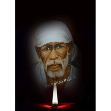 Realistic Art Shirdi Sai Baba Darshan