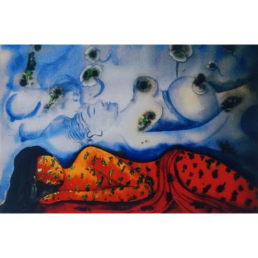 Modern Art Dream Lady Painting