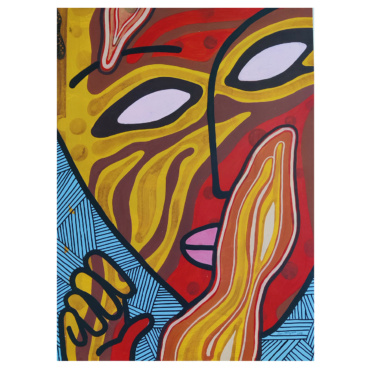 Modern Art Face Painting