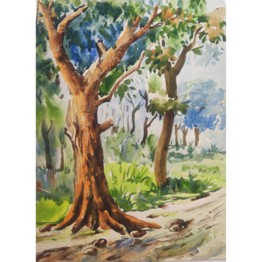 Water Color Landscape