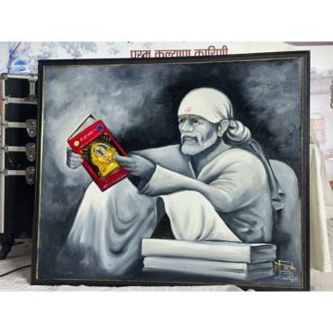 Shri Sai Satcharitra – Spiritual Divine Painting